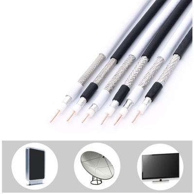 China 1 Conductor RG6 Coaxial Cable For Outdoor CATV CCTV System for sale