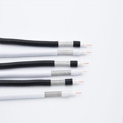 China Wire and Cable Electrical Outdoor CATV CCTV System FPE Dielectric RG6 Coaxial Cable in Cable Manufacturing for sale