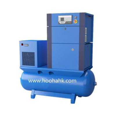 China Compressor de ar dobro elétrico do pistão do Hooha 8bar 103L à venda
