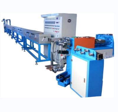 China Color customized Wire And Cable Extruding Machine for Sheathing Extruding of Single, 2 cores, 3 cores Silicone cables for sale