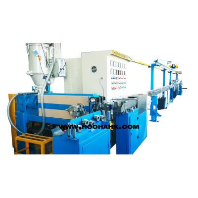 China Double Cooling System Sheath Production Line BV BVV RV Nylon Sheath Material Extrusion Machine for sale