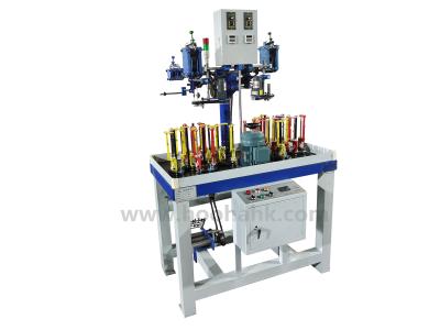 China Electronic Cable Twisting Machine Horizontal Double Disc Rewind And Unwind Wire for sale