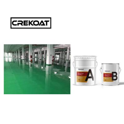 China Seamless Gloss Industrial Epoxy Floor Coating Roller Applied High Impact for sale