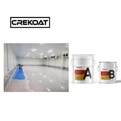 China Topcoat Solvent Free Industrial Epoxy Floor Coating Abrasion Self Leveling for sale