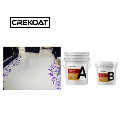 China Drying Acid Resistant Epoxy Resin Floor Coating Dust Free 3mm Self Leveling for sale