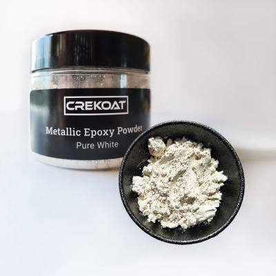China Natural Pearl White Mica Powder High Purity Shine Metallic Powder Epoxy for sale