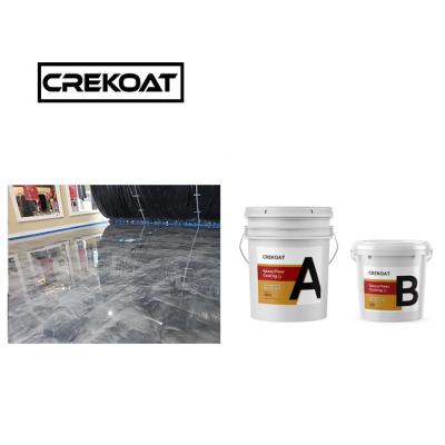 China Topcoats Fast Drying Epoxy Resin Floor Coating Paint High Gloss Metallic for sale