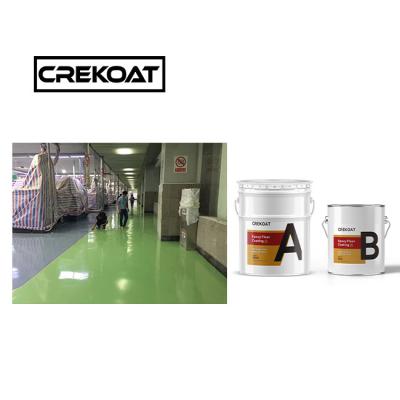 China Seamless Eco Friendly Concrete Paint 1mm Industrial Concrete Floor Coating TDS for sale