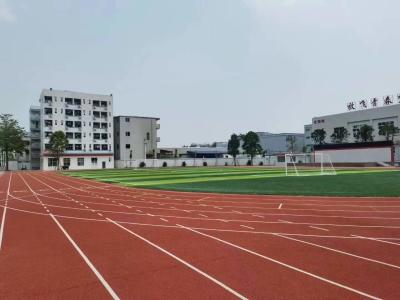 Κίνα EPDM Αθλητικό επίστρωμα δαπέδου / Πίνακα χρώματος Αδιάβροχο Συνθετικό Σιλικόνιο PU IAAF προς πώληση
