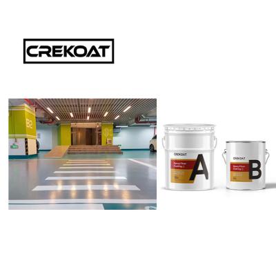 China Epoxy Floor Paint Top Coat Resin Industrial Concrete Paint Cleanable for sale