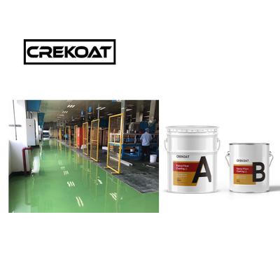 China Water Reducible Water Based Floor Coating / Paint Vapor Permeable Semi Gloss for sale