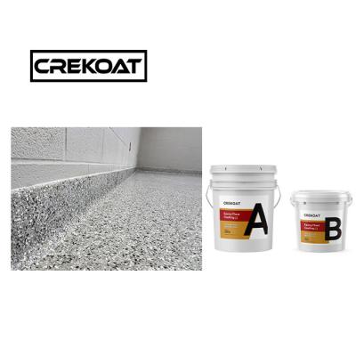 China Spray Polyaspartic Floor Coating Two Component Polyaspartic Driveway Coating for sale