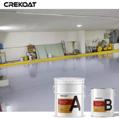 China Chemical Resistant Epoxy Coating For Concrete Minimizing Downtime Seamless Application for sale