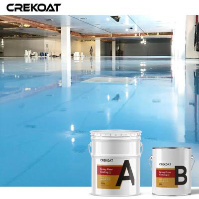 China SGS Industrial Epoxy Floor Coating High Gloss Solvent Based Floor Paint for sale