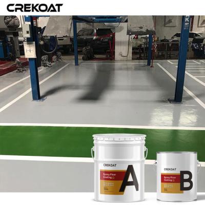 China Industrial Strength Sports Surface Industrial Epoxy Floor Coating Provide Grip Non Skid for sale