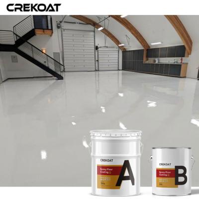 China Fast Drying Epoxy Floor Paint Colors Epoxy Flake Coating Non Ambering for sale