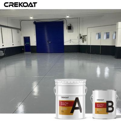 China Customizable Seamless Water Based Epoxy Floor Coating With Decorative Flakes for sale
