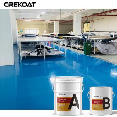 China Pintura de epoxy industrial del piso del garaje de la capa del piso de la resistencia química en venta
