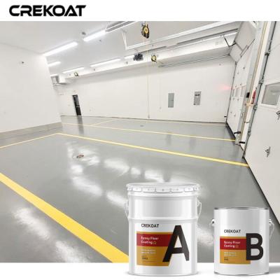 China Water Based Self Leveling Industrial Epoxy Floor Coating Non Toxic High Gloss for sale