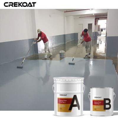 China Industrial Spaces Non Slip Epoxy Floor Coating Resistance To Wear Chemicals for sale