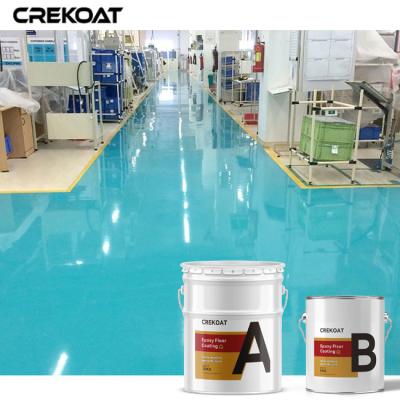 China Anti Slip Industrial Epoxy Floor Coating For Concrete Metal Wood Ceramic Tiles for sale