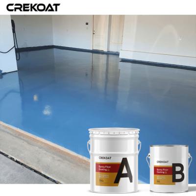 China Low VOC Water Based Epoxy Floor Coating For Garage Floors for sale