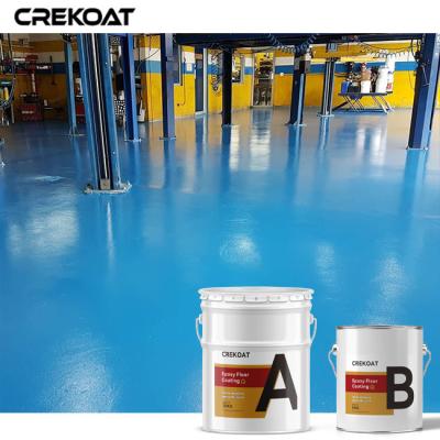 Cina Hygienic Seamless Non Slip Epoxy Floor Coating Combines Epoxy Resins And Additives in vendita