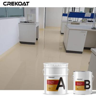 China Residential Spaces Non Slip Epoxy Floor Coating Low Odor Emission Eco Friendly for sale