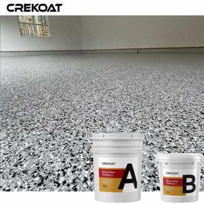 China Flakes Epoxy Resin Floor Coating For Pharmaceutical And Automotive Factories for sale