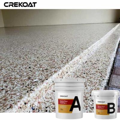 China Anti Slip Epoxy Resin Floor Coating Flakes For Commercial And Residential for sale