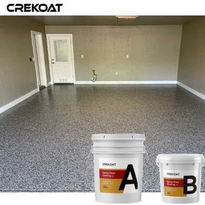 China Acrylic Flakes Epoxy Resin Floor Coating For Shopping Centers And Homes for sale