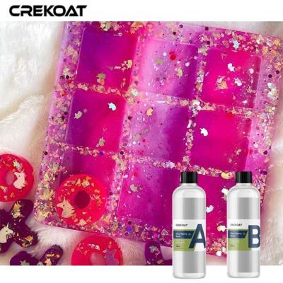 China Low Odor Clear Epoxy Resin Art For Jewelry Box Crafting en venta