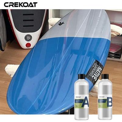 China Carbon Fiber Clear Epoxy Resin Penetrate Seal Coat Self Leveling UV Resistant for sale
