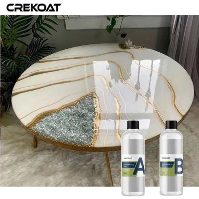 China Anti Yellowing Metallic Casting Resin 3D Flooring Epoxy Countertops Coating for sale