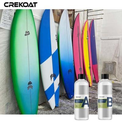 China Penetrating Clear Epoxy Resin Topcoat Sealer For Fiberglass Wooden Boats for sale