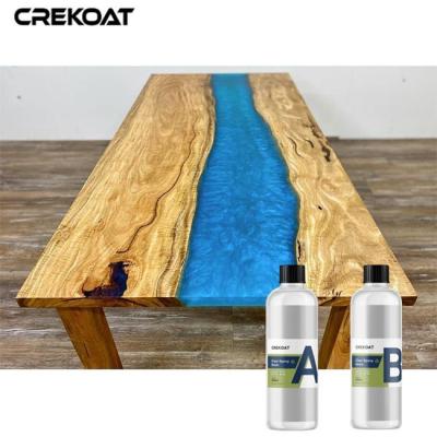 China River Tables Clear Epoxy Resin For Wood Tabletops Bars Artworks for sale