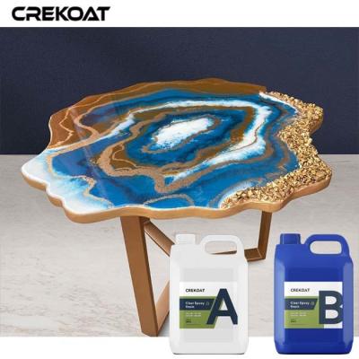 Κίνα Self Leveling Low Bubble Art Resin 1 Gallon For Resin Tabletop Fountain Crafting προς πώληση