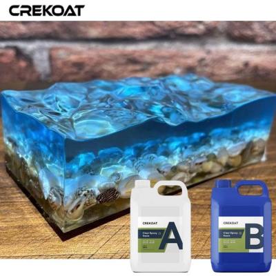 Китай Smooth Glass - Like Surface Liquid Casting Resin Compatible With Pigments And Dyes продается