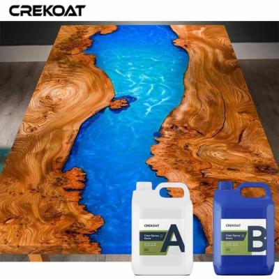 China UV Resistance Deep Pour Epoxy Resin For Crafting River Tables for sale