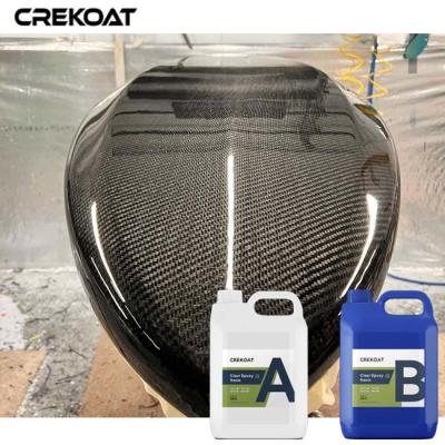 Chine UV Resistant Epoxy Clear Coat Thick Self Leveling Coats For Perfection à vendre