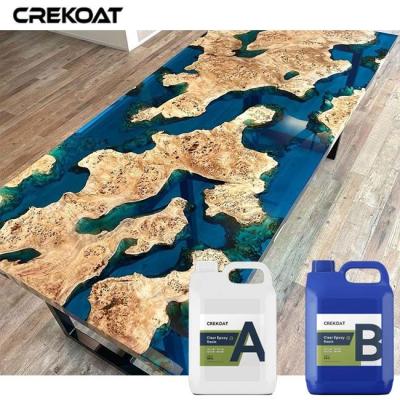China River Tables Deep Pour Epoxy Resin 2/1 Thick Cast Resin And Hardener for sale