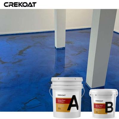 China Scratches Resistant Metallic Garage Floor Paint Concrete Epoxy Coating à venda