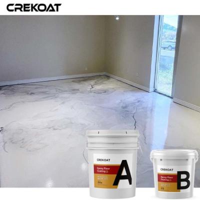 Chine Stunning Finishes Marbleized Epoxy Floor Coating In Commercial Environments à vendre