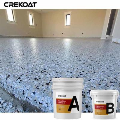 China Unique Epoxy Flake Floor Coating Customized Patterns Mica Flakes In Epoxy Sound Reduction Floor for sale