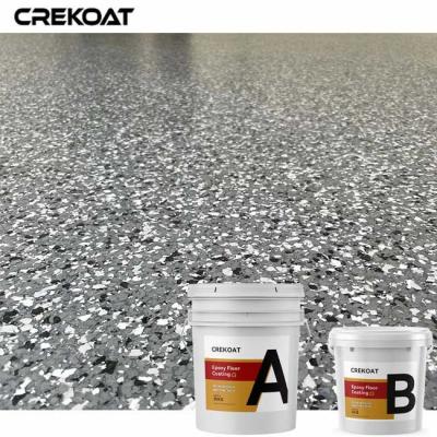 China One Coat Epoxy Flake Floor Biodegradable Variants Environmentally Friendly for sale