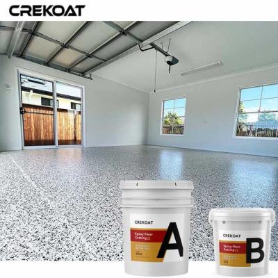 China Aging Gracefully Epoxy Flake Floor Coating Maintains Aesthetic Appeal for sale