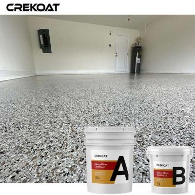 China High Gloss Polyaspartic Floor Coating For Residential Garage Commercial Kitchen for sale