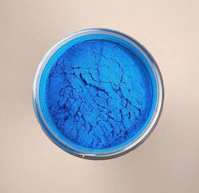 China Blue Dye Epoxy Resin Pigment Mica Powder  In Resin Artworks for sale