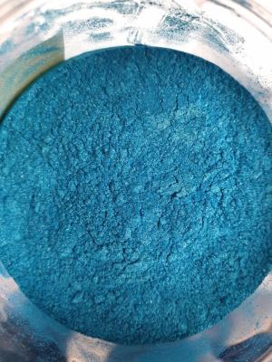 China Larger Particles Epoxy Resin Pigment Blue Offer More Pronounced Effects for sale