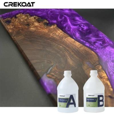 China Bubble Free Low Odor Liquid Casting Resin Craft Art On Canvas With Specialized Epoxy for sale